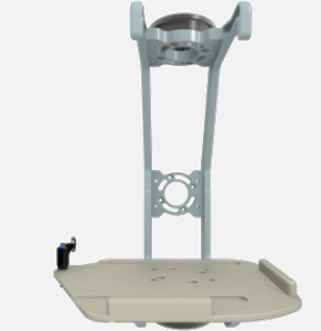 Hillaero PHILIPS MP5 FAA certified mountable bracket for Air Ambulance Airmed Helicopter or Fixed Wing Aircraft FRONT